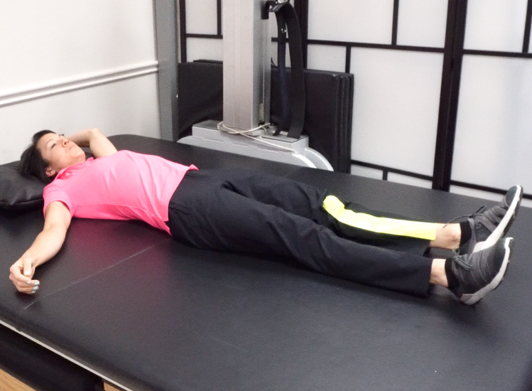 stroke bed exercise position1